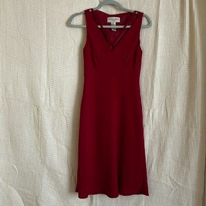 Red Evan Picone Dress